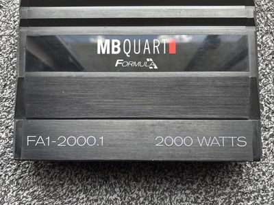 2000 WATT MB Quart Amp 100$