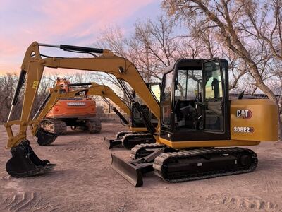 2018 Cat 306E2 Mini Excavator (1,400hrs)