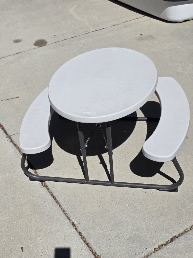 Lifetime Kids Picnic Table - Foldable, Portable, Indoor/Outdoor Use