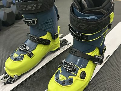 DPS Pagoda Tour 100 Backcountry Ski Set with ATK Bindings, Pomoca Skins, and Size 28.5 Dynafit Radical Pro Boots