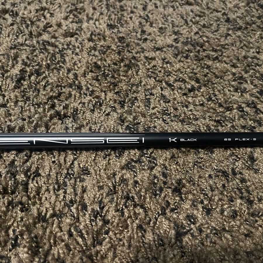 Mitsubishi Tensei 1k Black 65 Stiff flex shaft driver
