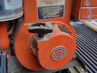 Vintage Homelite Water Trash Pump with Briggs & Stratton Engine