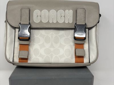 Coach Signature Messenger Crossbody Bag C8728