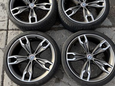 BMW OEM 20" M Sport Wheels 20x8 & 20x9 5-112 with Continental Tires