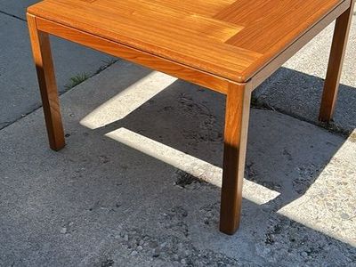 VTG Mid Century Modern Teak Square Coffee Table