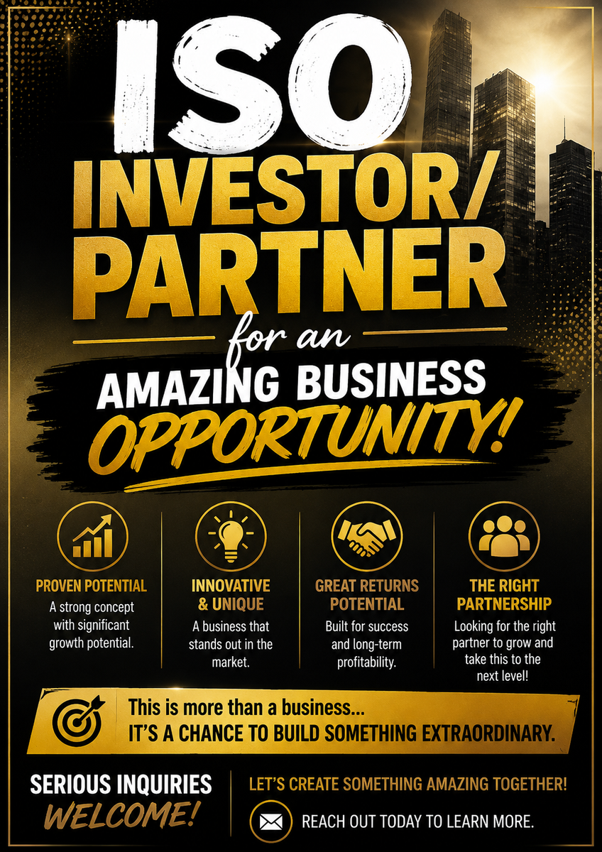 ISO investor/partner