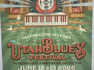 2 Full Weekend GA Tickets to Utah Blues Festival