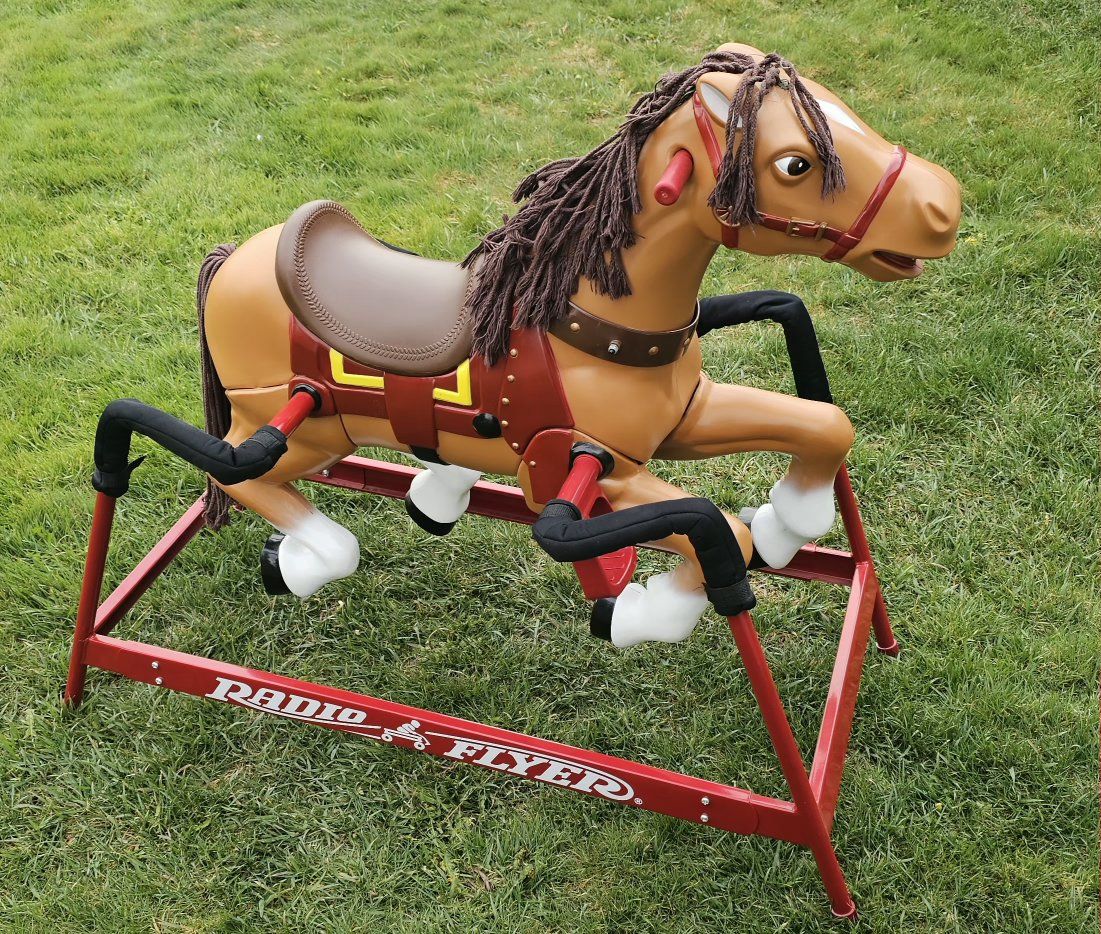 Kid Radioflyer Spring Horse