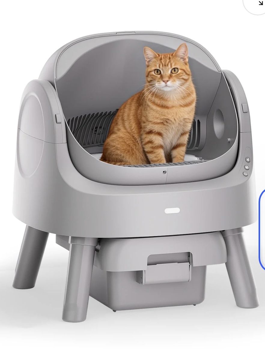 NEW AutoScooper 11   Cat   Litter   Box-Grey
