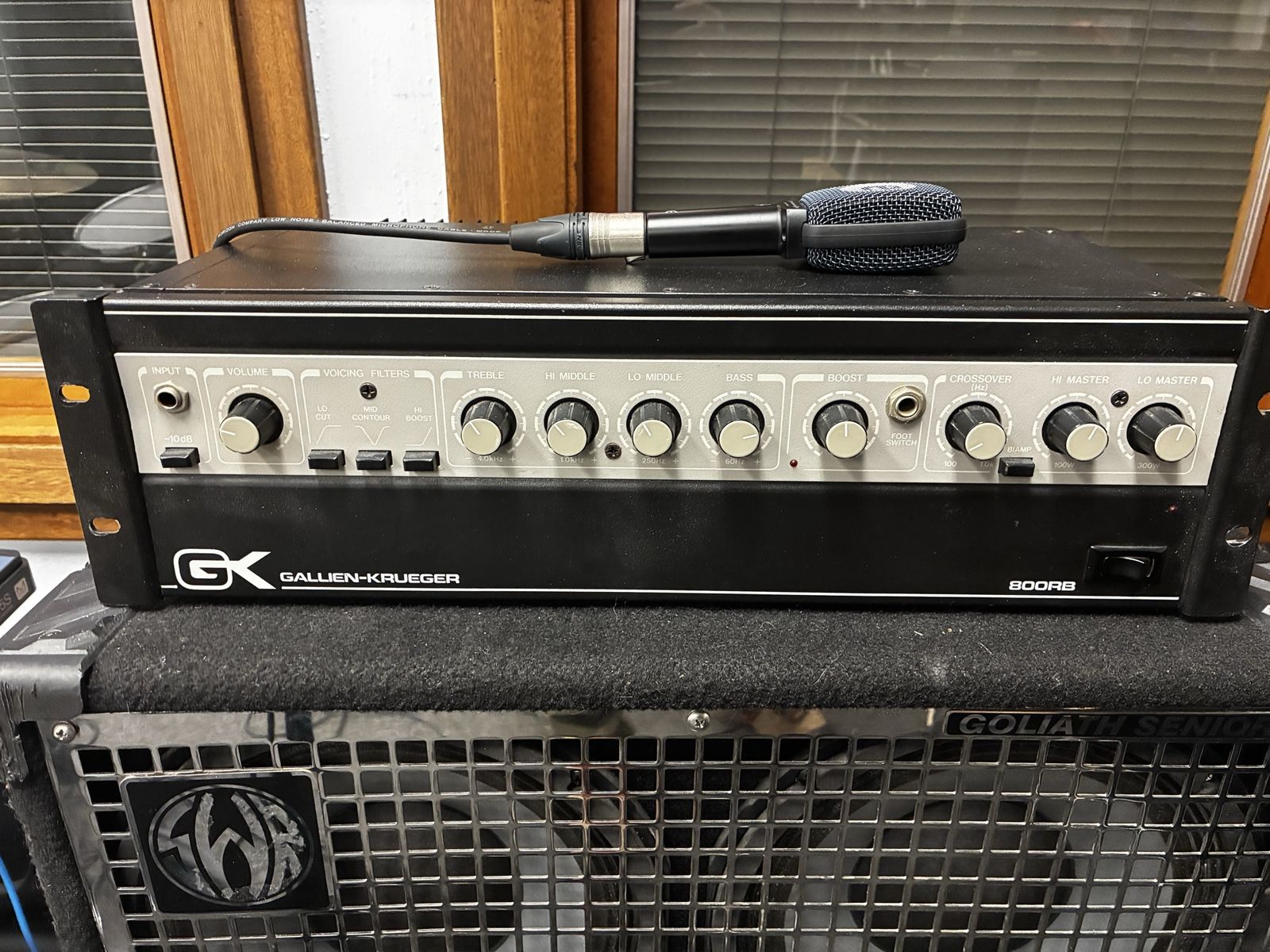 Gallien-Krueger 800RB Bass Head