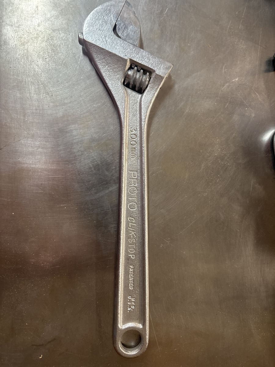 PROTO No. 712L 12" Adjustable Wrench