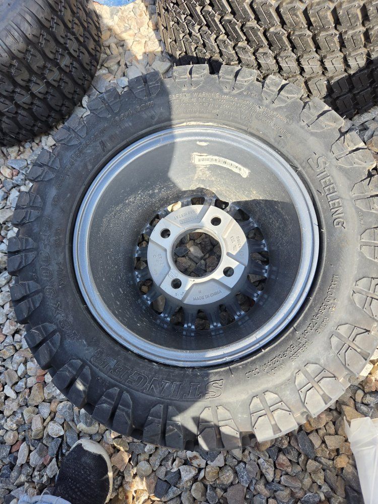 Steeleng 18X9.00-10 Off-Road All-Terrain Tire & Rim Set