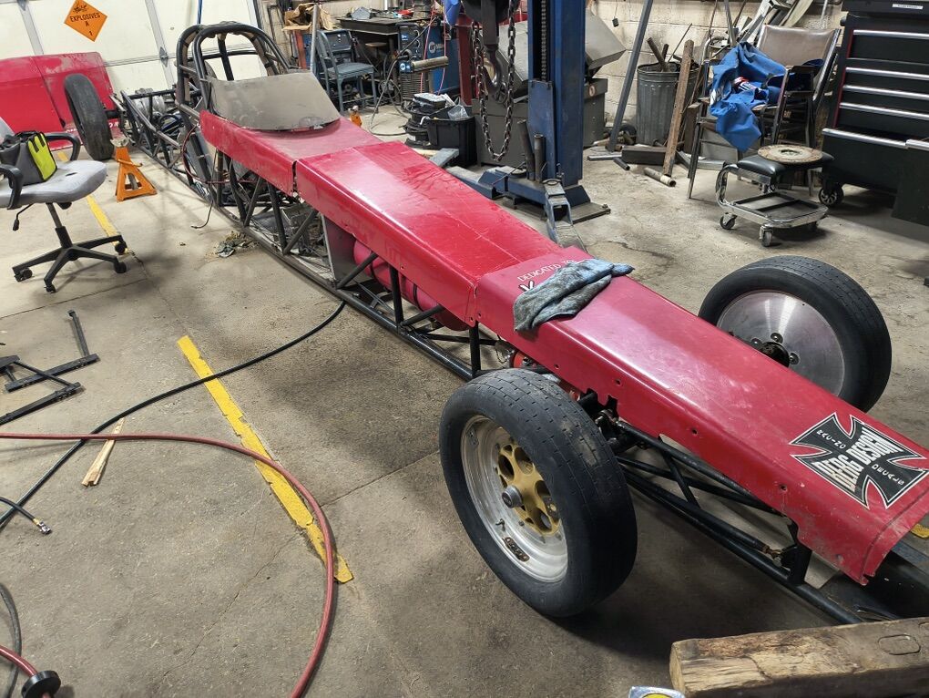 230 Inch Rear Engine Dragster Chassis