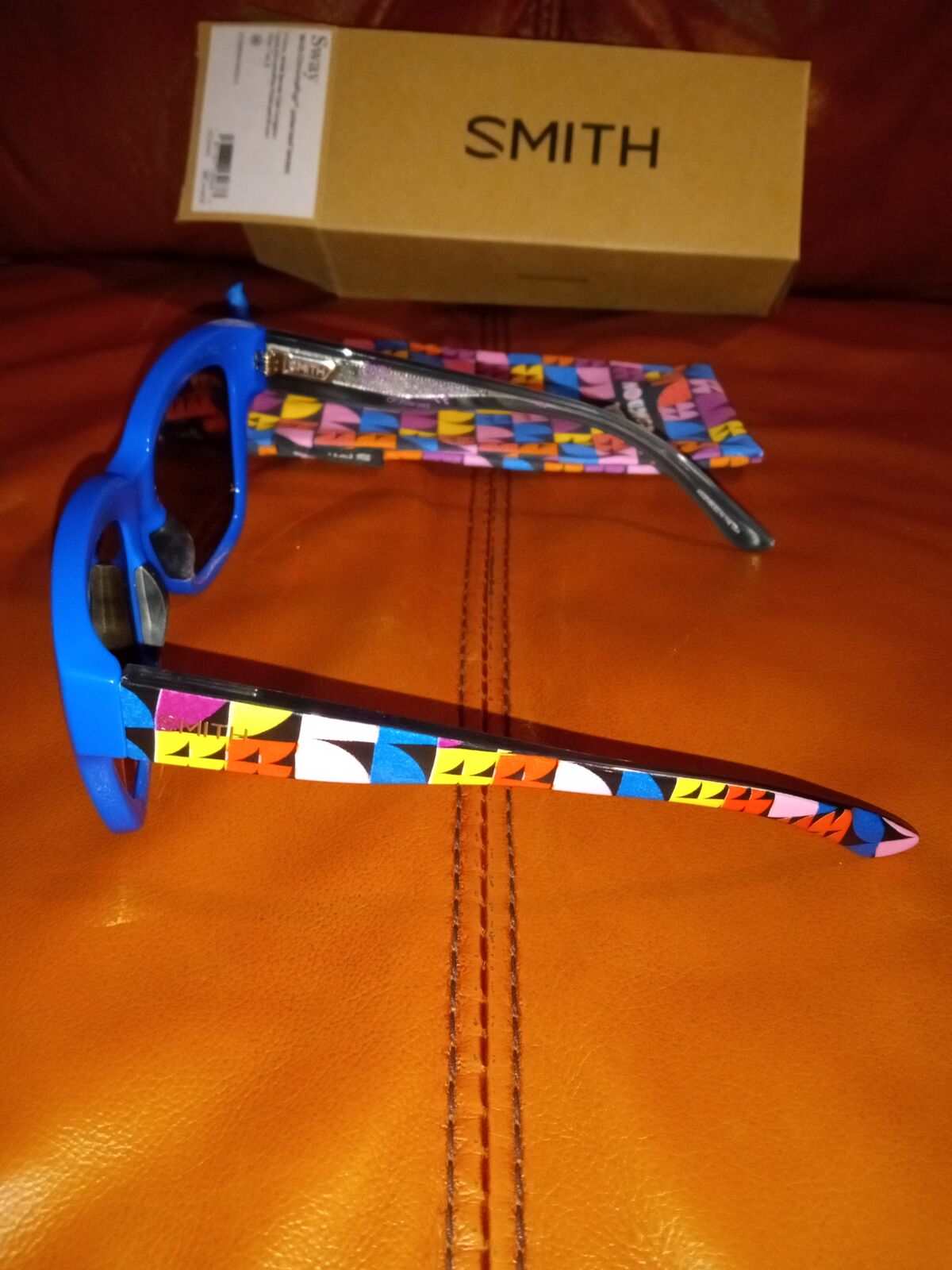 Eye art eye shades smiths ski board bike sunglasses new polarized with bag artist designed frame