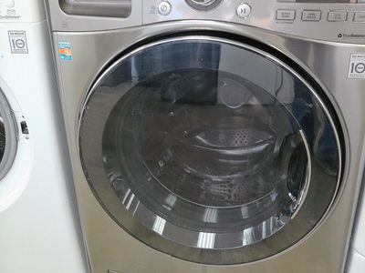 Silver Color Stackable Front Load Washer~Works Like New~90 Day Guarantee