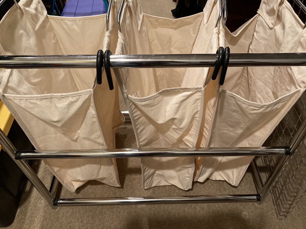 Laundry Basket Sorter Like New