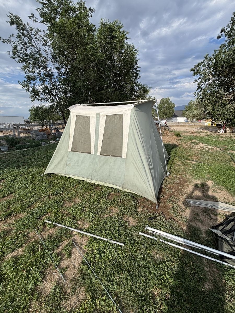 Spring Bar Family Camper Tent