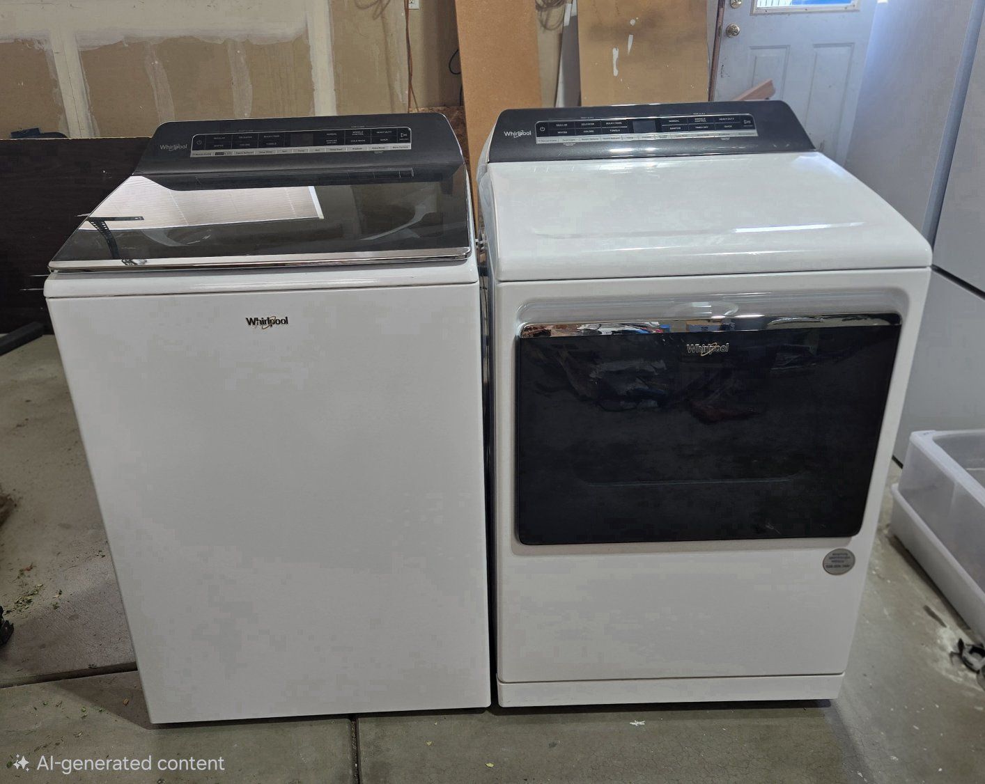 Whirlpool Washer Dryer