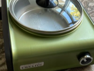 Crock Pot Green 2.5 QT Hook Up Connectable SCCPMD2-GR slow cooker