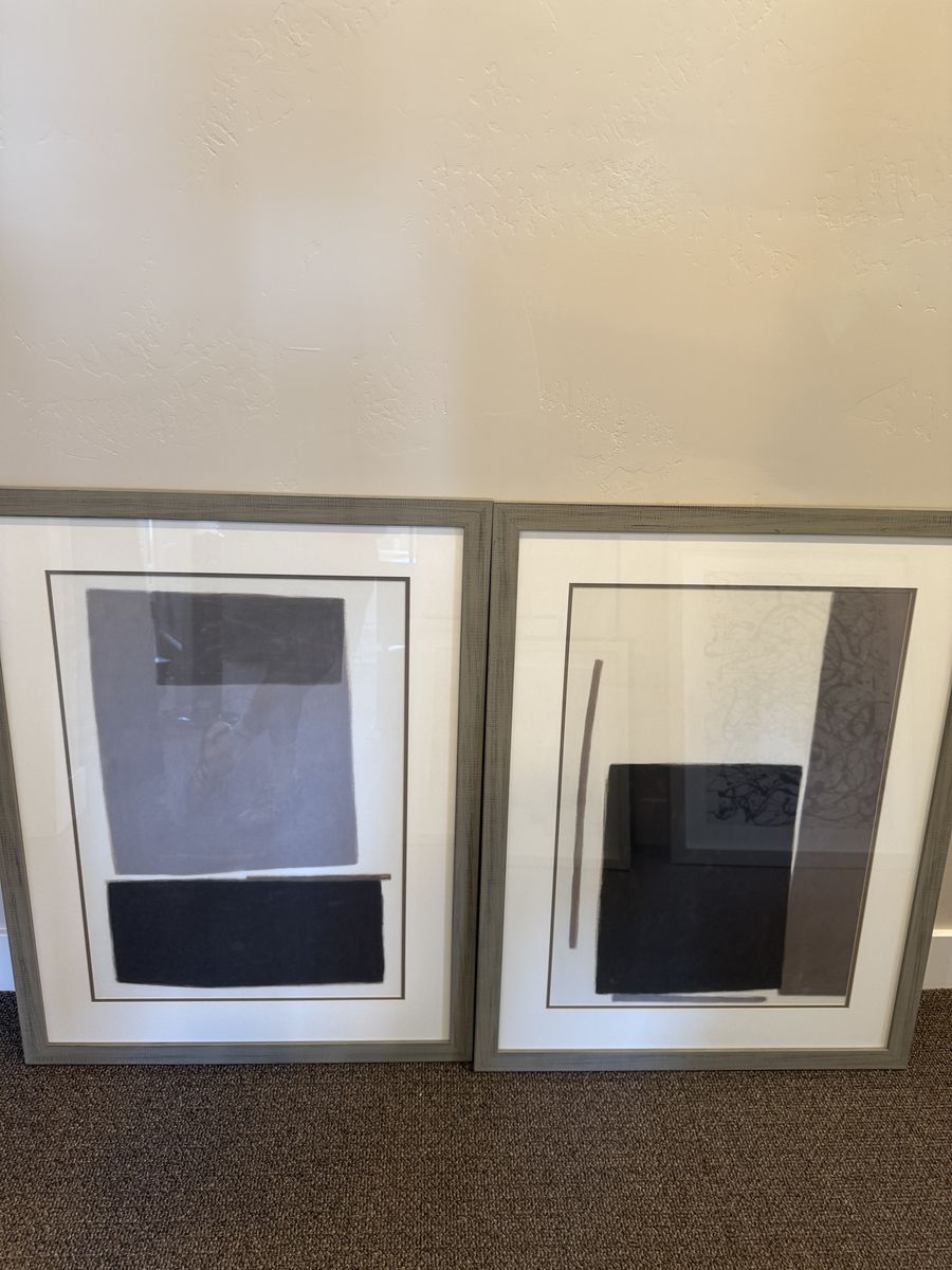 2 Piece Framed Home Decor