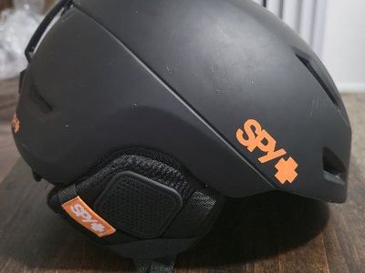 SPY+ Sender Ski Snowboard Helmet, Size L (59-62cm), Matte Black MIPS Protection
