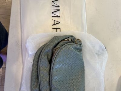 Emmafy Woven Leather Bum Bag