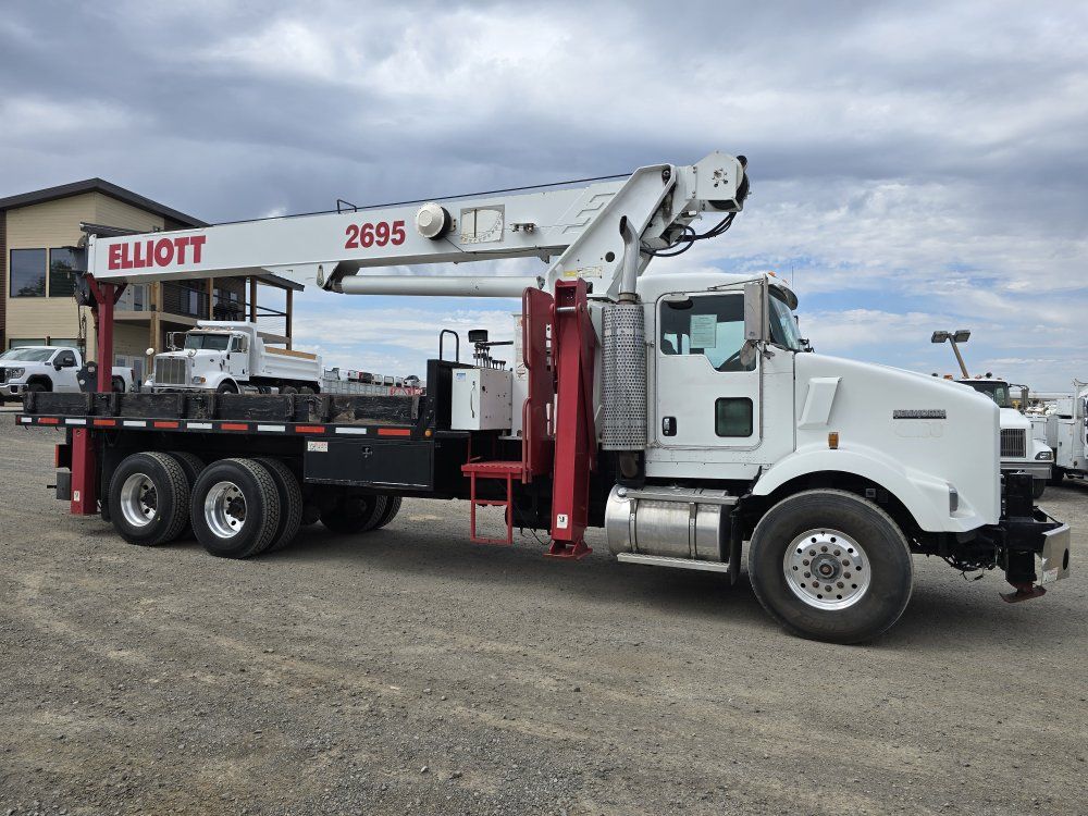 2005 Kenworth T800 26 Ton 95' Crane Truck 4,000hrs