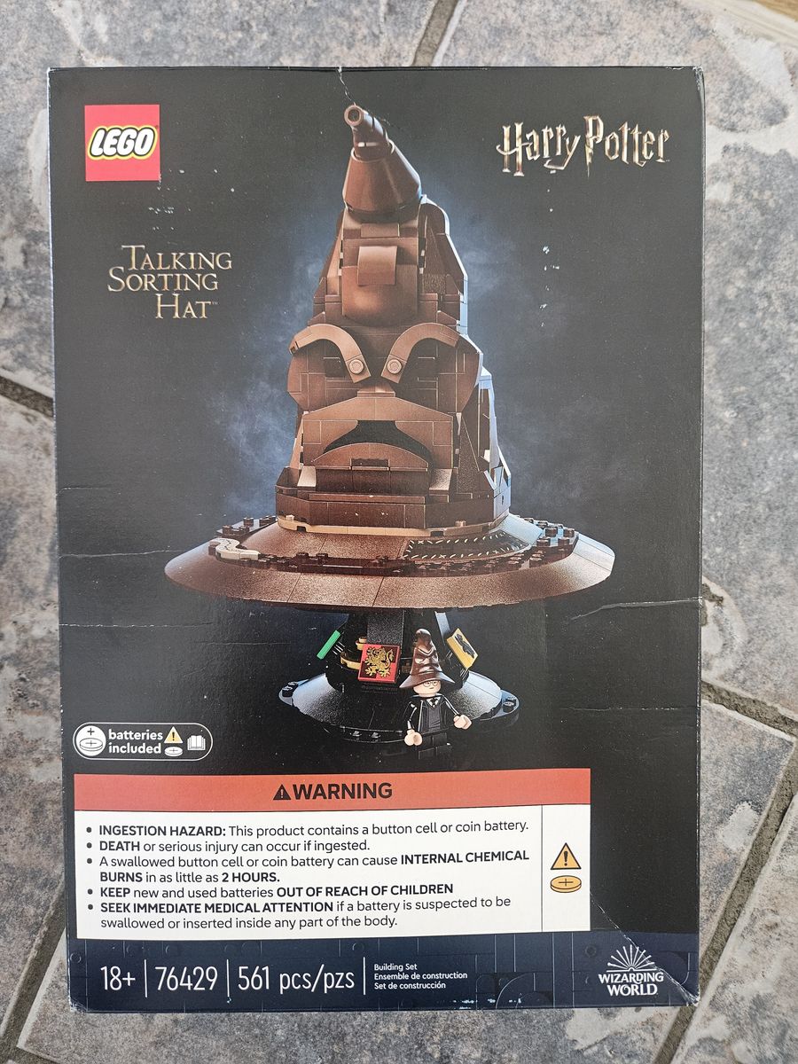 *New* Hogwarts Lego Sorting Hat