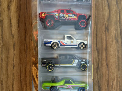Hot Wheels 2018 HW Hot Trucks, A Five Die Cast Car Boxed Set, #FYL18.