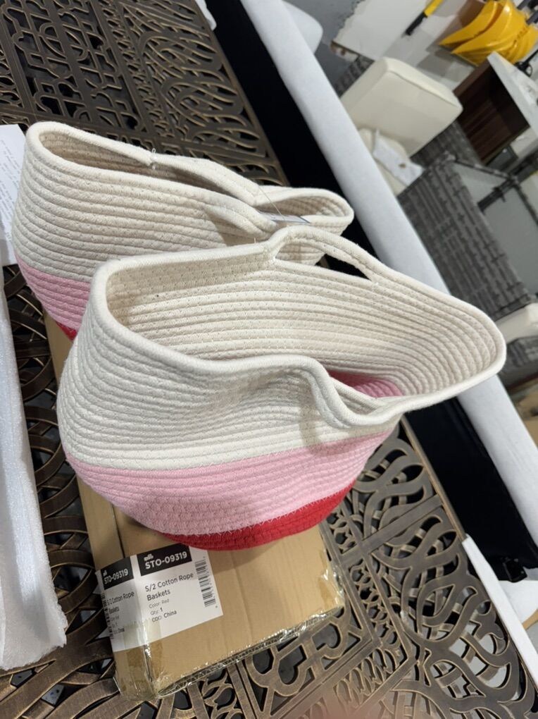 Honey-Can-Do Cotton Rope Storage Basket