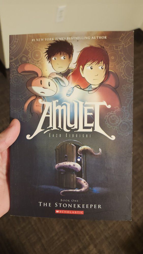 Amulet Book One: The Stonekeeper by Kazu Kibuishi Graphic Novel