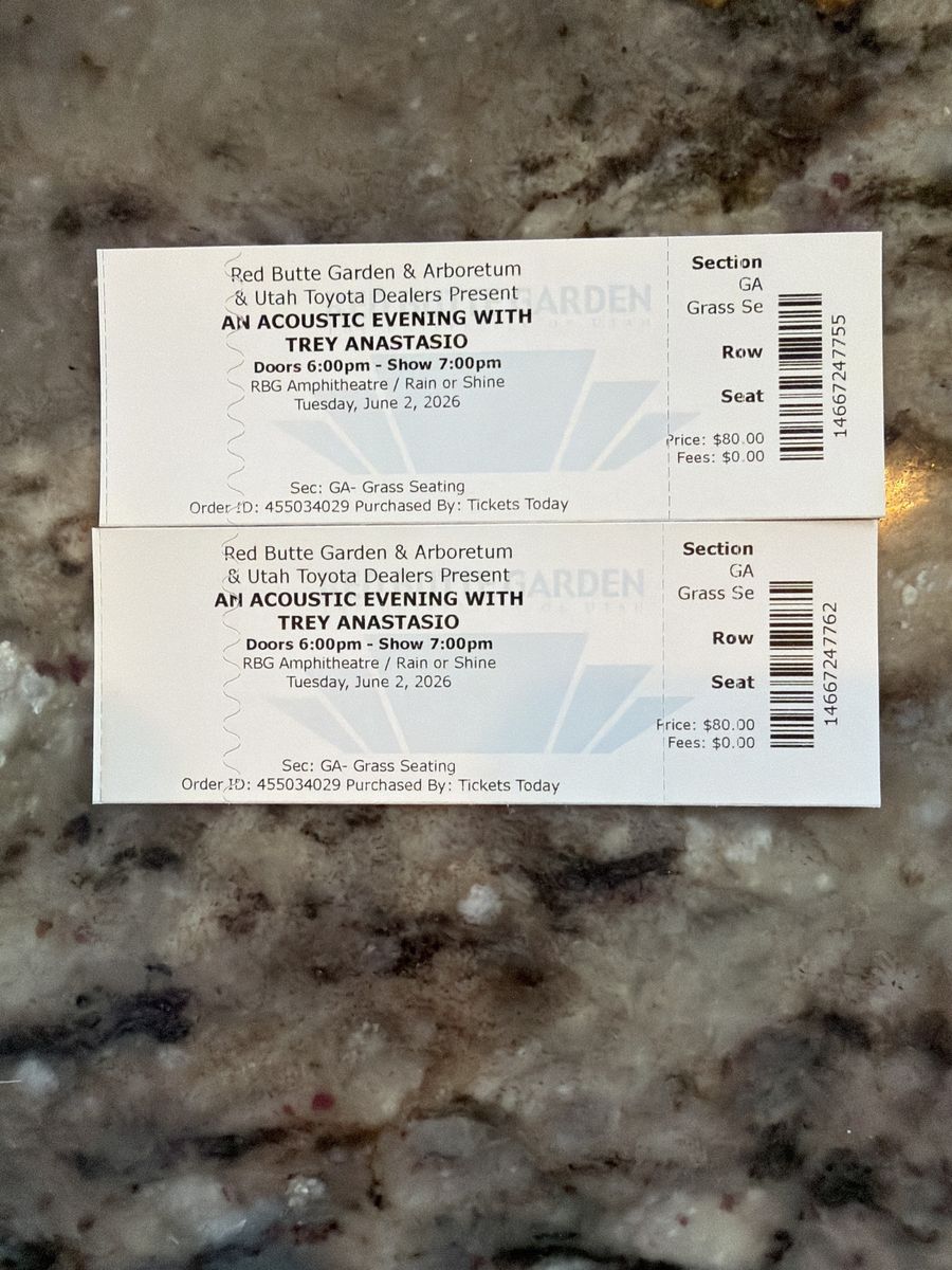 Trey Anastasio Band Tickets