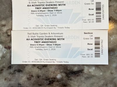 Trey Anastasio Band Tickets