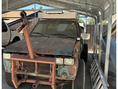 1985 Nissan Truck 7K4 720 Flatbed Dually Custom Front Mount