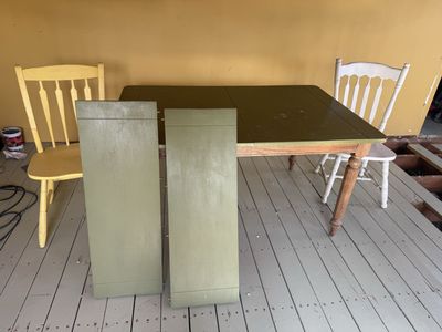 Table and chairs