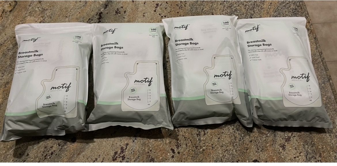 Motif Breastmilk Storage Bags