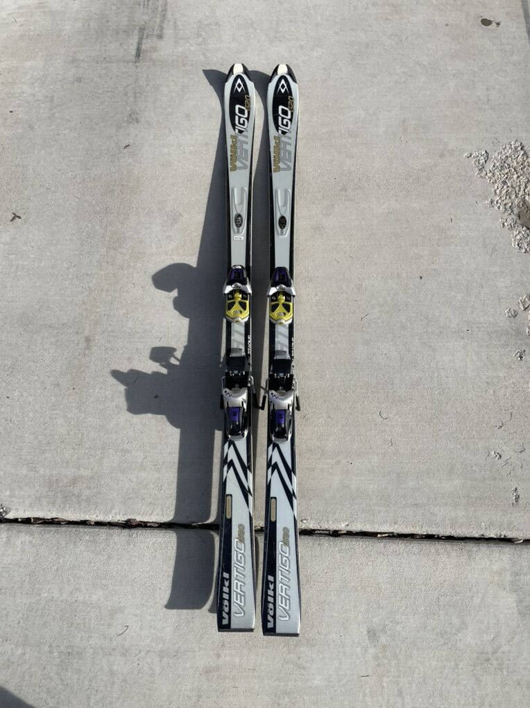Völkl Vertigo G20 Skis – 168cm w/ Salomon Binding