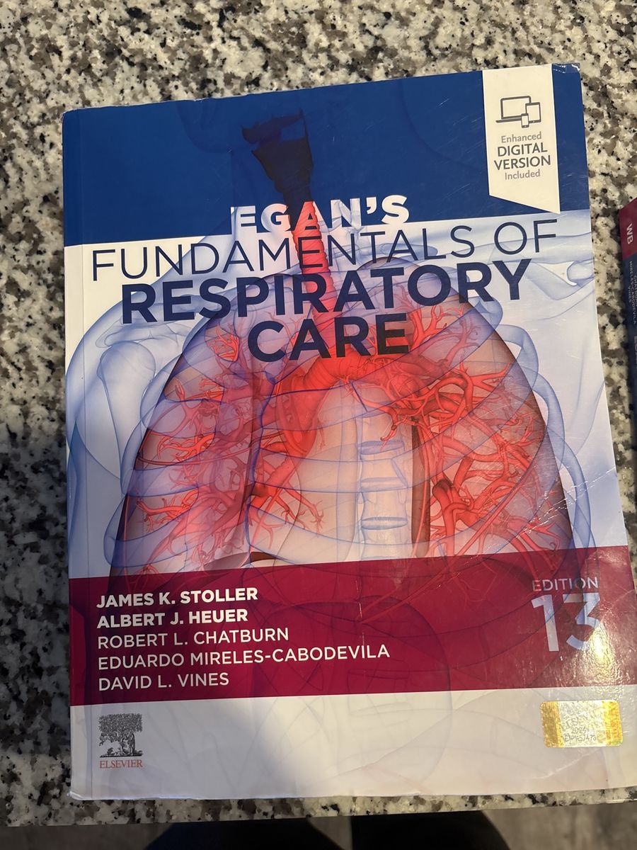 Egan's Fundamentals of Respiratory Care 13th Ed. Textbook & Workbook