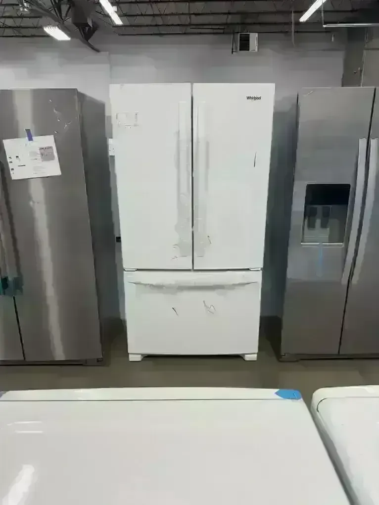 NEW WHIRLPOOL WHITE COUNTER DEPTH FRENCH DOOR