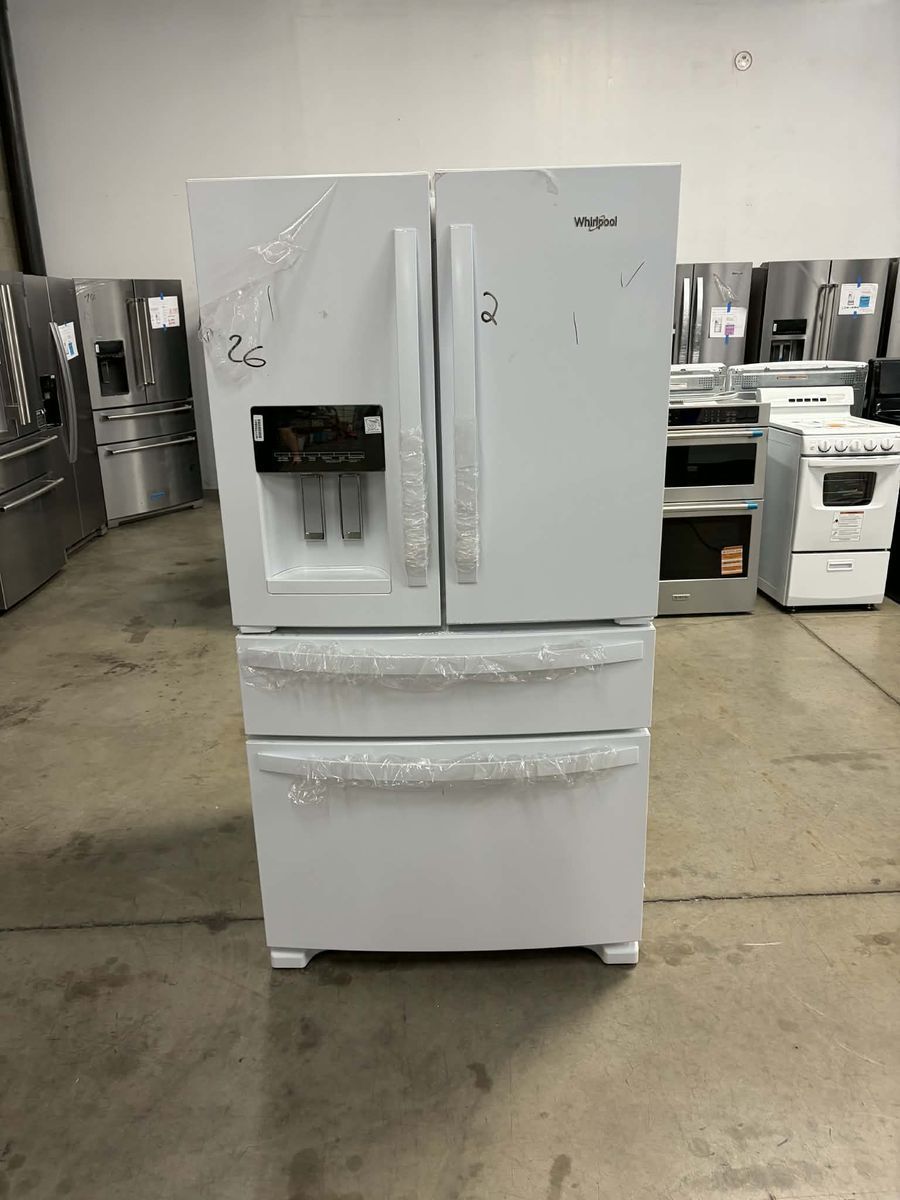 NEW WHIRLPOOL 4 DOOR WHITE FRENCH DOOR