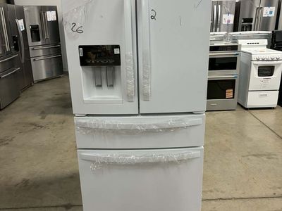 NEW WHIRLPOOL 4 DOOR WHITE FRENCH DOOR