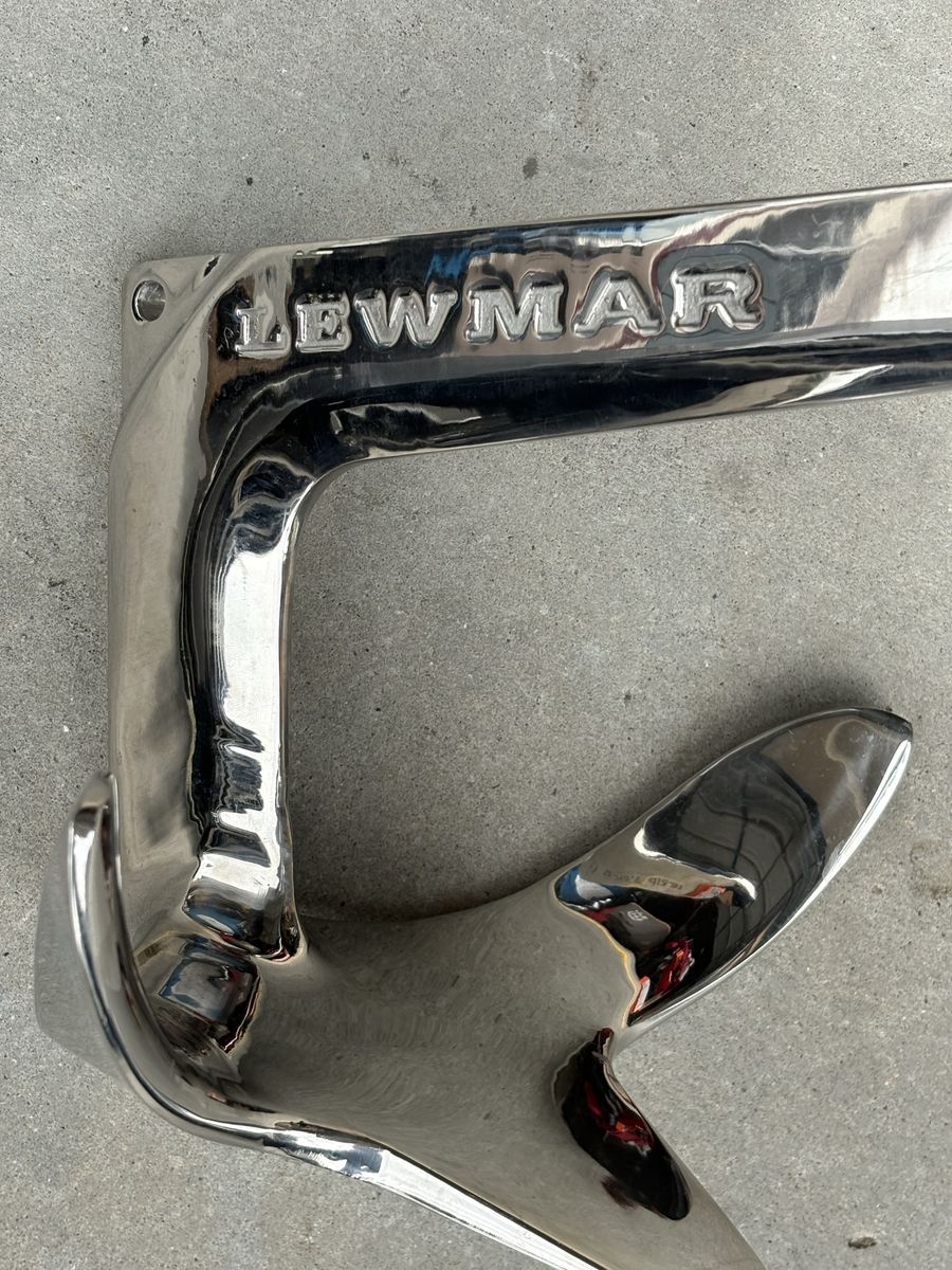 Lewmar stainless anchor