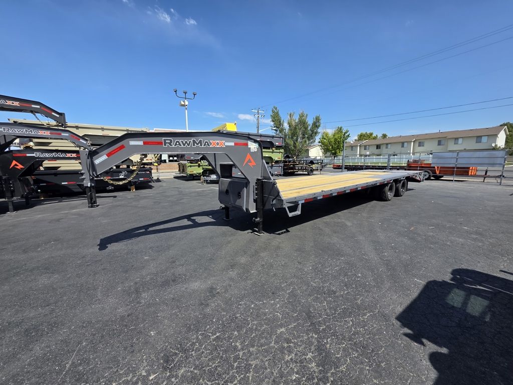 2026 RawMaxx 25' FDXD Gooseneck 20K with Duals and