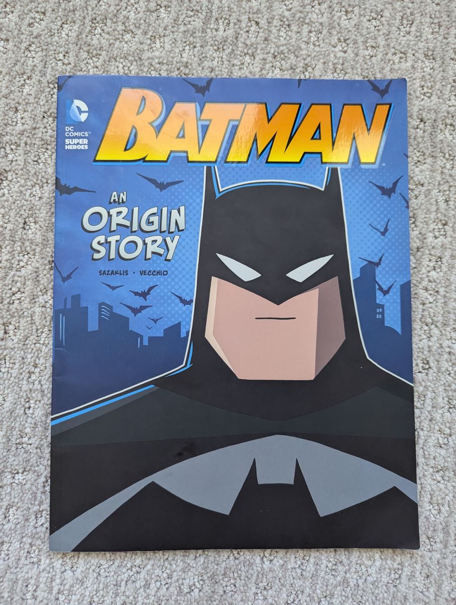 Batman: An Origin Story children's book