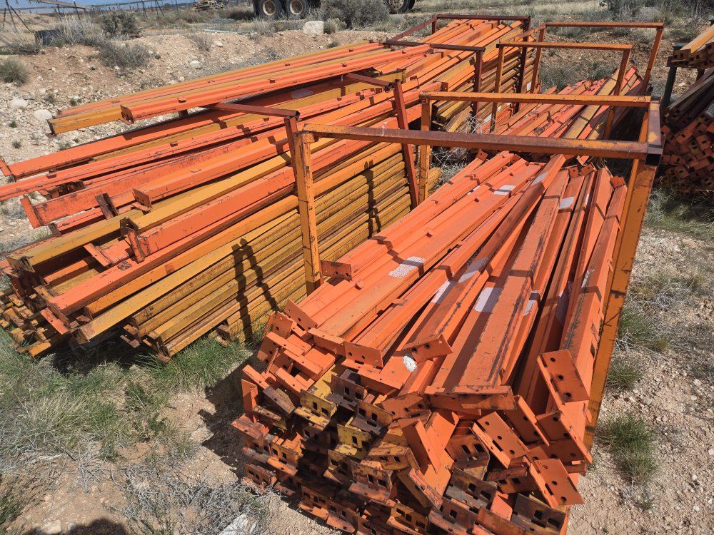 steel pallet racking rails