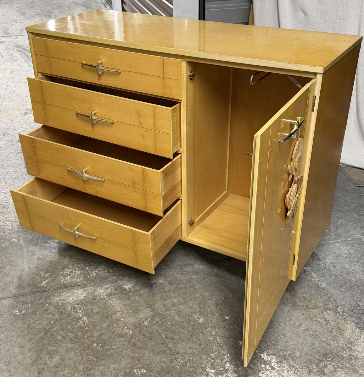 Baby room furniture - dresser and changing table