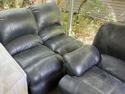 Black sectional