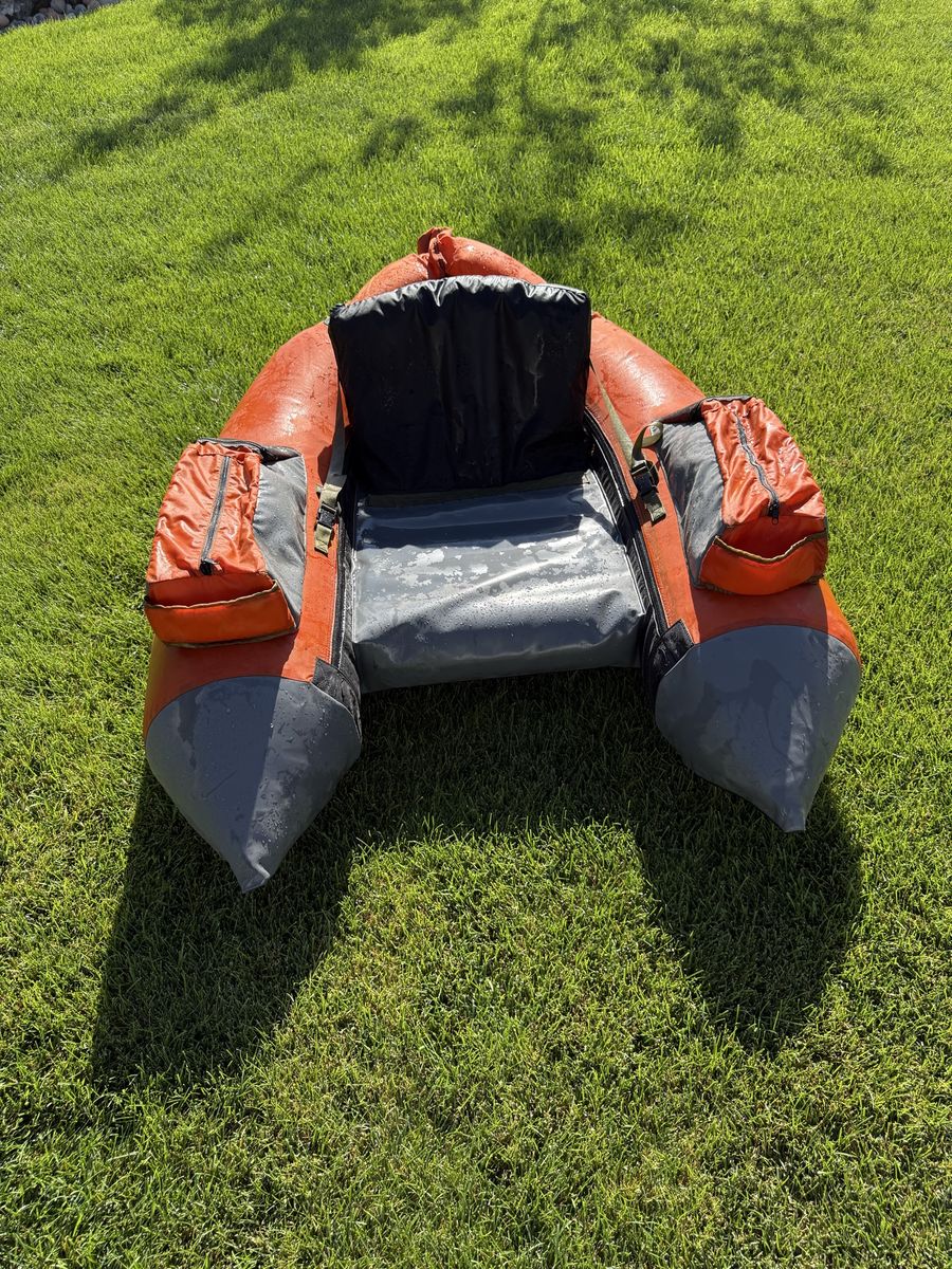 Outcast Fish Cat 4 LCS Float Tube - Orange Fishing Tube
