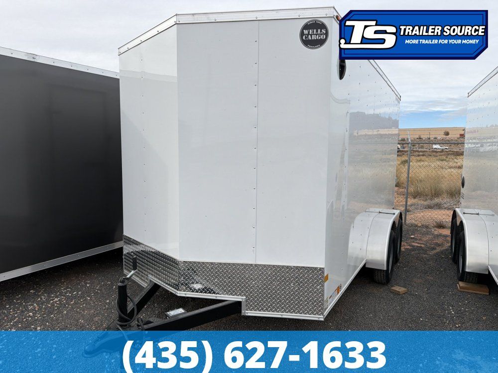 7x14 Wells Cargo FastTrac Enclosed Cargo Trailer - 7'0" Interior - 7K GVWR