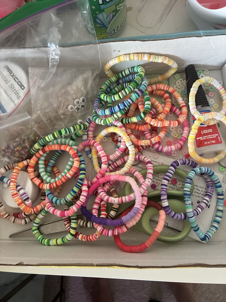 New handmade colorful bracelets